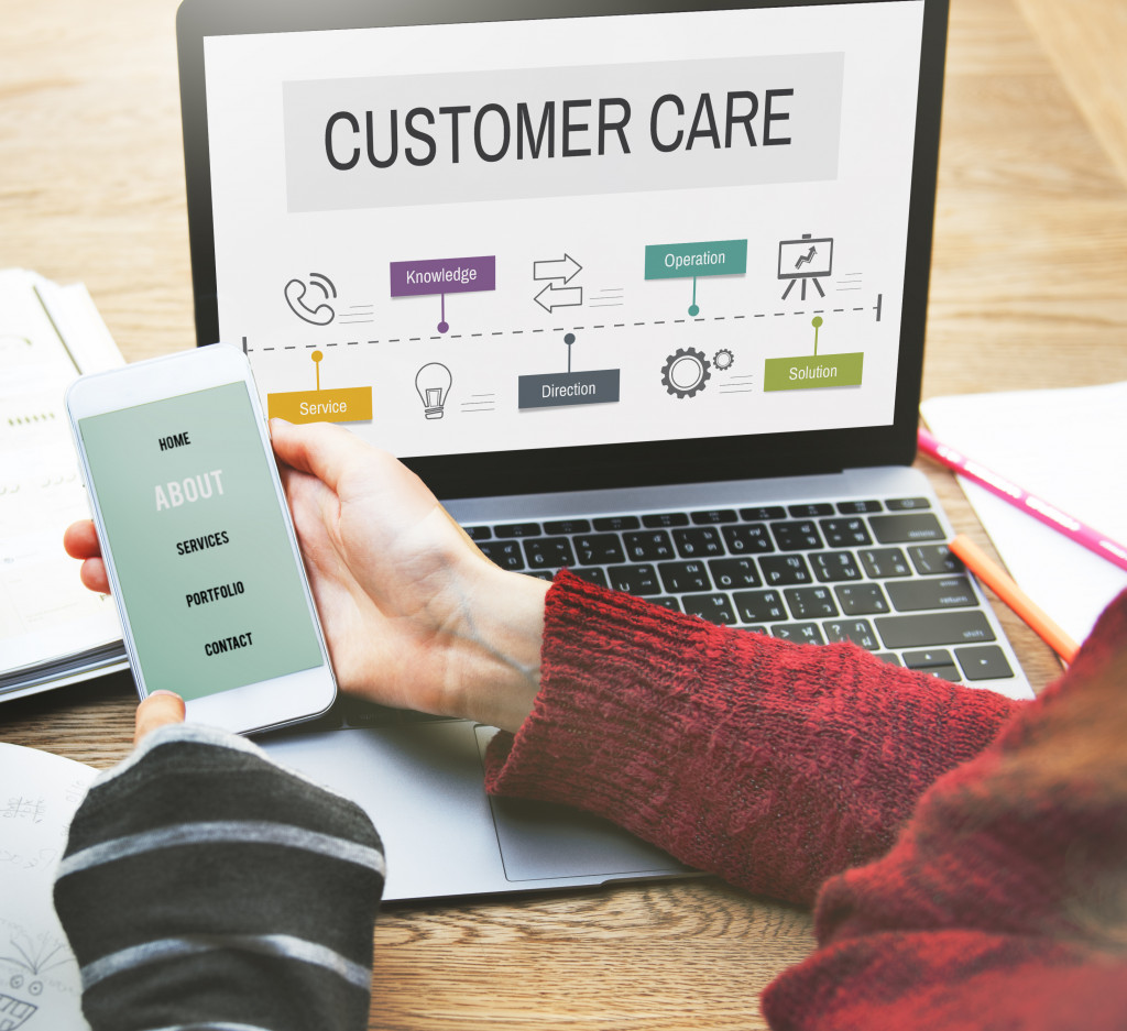 Online customer service planning