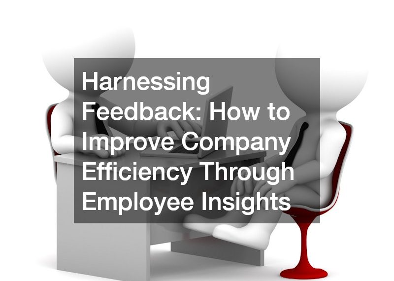 Harnessing Feedback How to Improve Company Efficiency Through Employee Insights